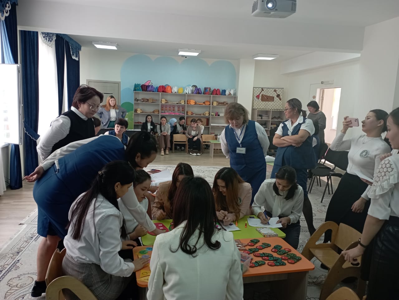 «Педагогикалық шеберлікті арттыру құралы ретінде жобалау іс-әрекетін қолдану» семинары